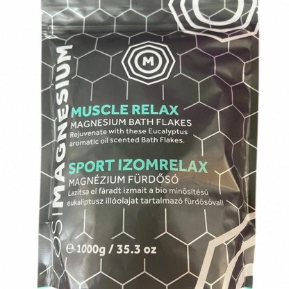 Fulgi baie magneziu si eucalipt OsiMagnesium 1000g