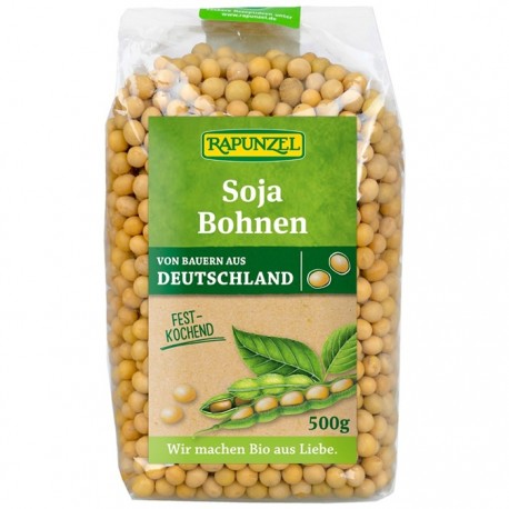 Boabe de soia bio 500g Rapunzel