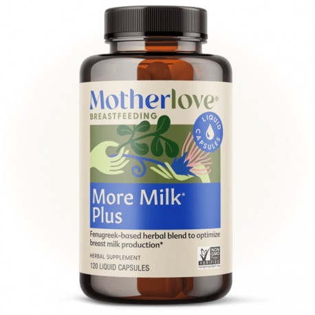 More Milk Plus 120 Capsule, supliment organic pt stimularea lactatiei Motherlove