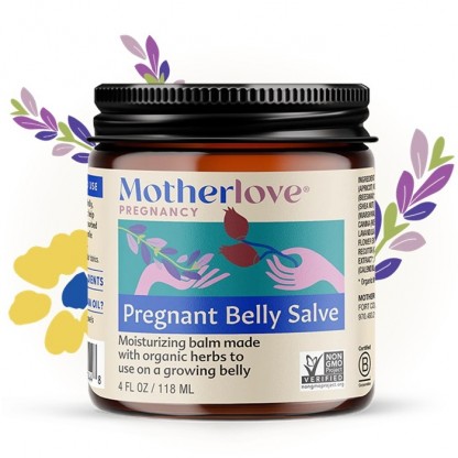 Balsam organic pentru pantecele gravidelor 118 ml Motherlove