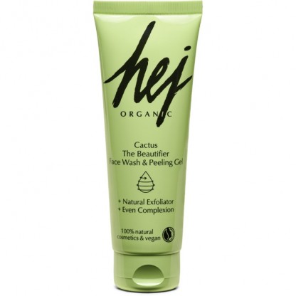 Gel de curatare si peeling Cactus The Beautifier 125ml Hej Organic