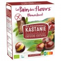Paine bio cu castane, fara gluten 150g Blumenbrot