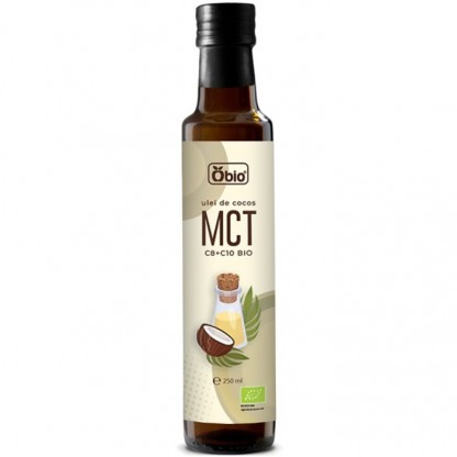 Ulei de cocos MCT C8 + C10 bio 250ml Obio