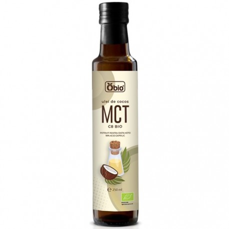 Ulei de cocos MCT C8 bio 250ml Obio