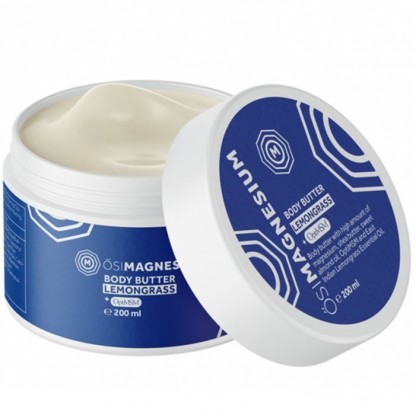 Unt de corp cu magneziu, lemongrass si OptiMSM 200ml OsiMagnesium