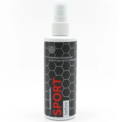 Ulei cu magneziu si Capsaicin Before Sport, efect incalzire 125ml Osimagnesium