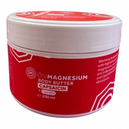 Unt de corp cu Capsaicina si OptiMSM 200ml Osimagnesium