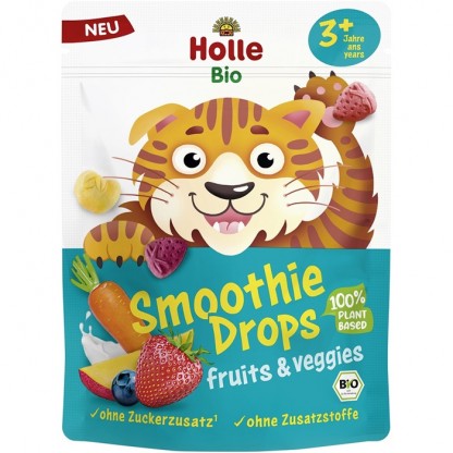 Gustare din fructe si legume bio pentru copii +3 ani 15g Holle