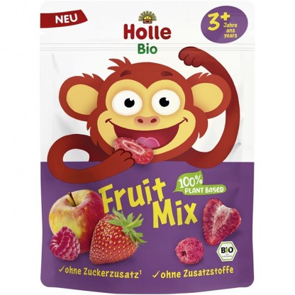 Mix de fructe bio liofilizate pentru copii, +3 ani 13g Holle