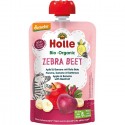 Piure bio de mere, banane si sfecla rosie bio pentru copii +6luni Holle 100g