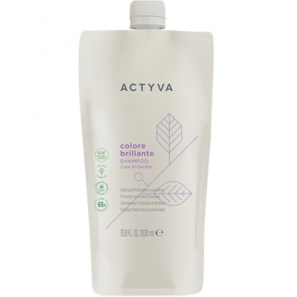 Sampon pentru par vopsit - Colore Brillante Shampoo Velian Bag 1000 ml Kemon Actyva