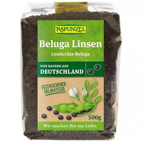 Linte Beluga neagra bio 500g Rapunzel