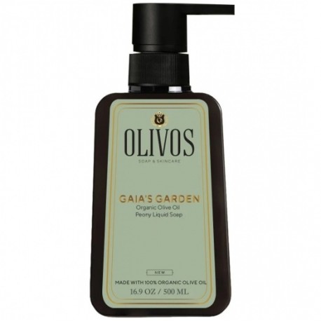 Sapun lichid Gaia's Garden cu ulei de masline si bujor 500ml Olivos
