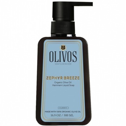 Sapun lichid Zephyr Breeze cu ulei de masline, Hammam 500ml Olivos