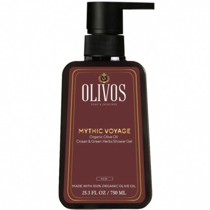 Gel de dus Mythic Voyage cu ulei de masline 750ml Olivos