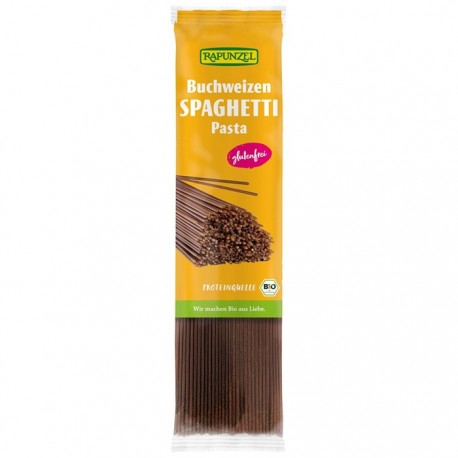 Spaghetti din hrisca integrala bio, fara gluten 250g Rapunzel