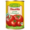 Tomate decojite bio in suc de rosii, conserva 400g Rapunzel