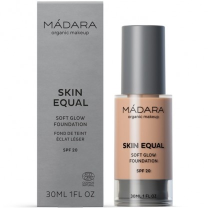 Fond de ten soft glow SPF20 - Skin Equal 30 Ivory Rose 30ml Madara