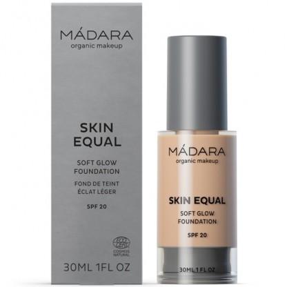 Fond de ten soft glow SPF20 - Skin Equal 20 Ivory 30ml Madara