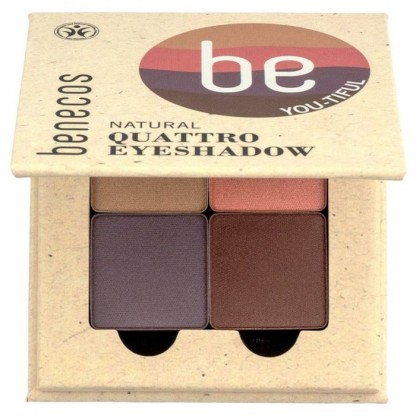 Fard de pleoape natural Quattro Beautiful Eyes 8g Benecos