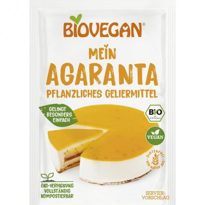 Gelatina vegetala Agaranta bio, fara gluten 18g Biovegan