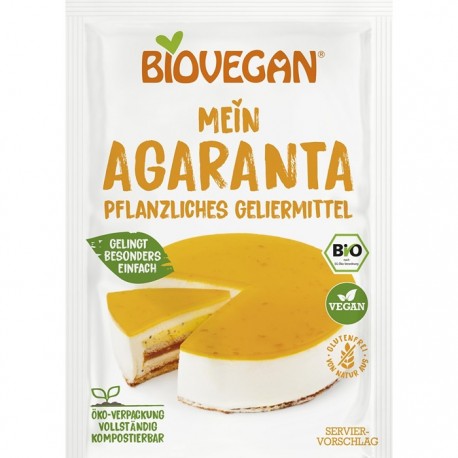 Gelatina vegetala Agaranta bio, fara gluten 18g Biovegan
