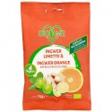 Bomboane cu ghimbir - lime si ghimbir - portocala 75g Bio Loves Me