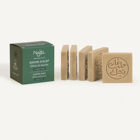 Pachet sapun de Alep mini 5 buc X 20g Najel