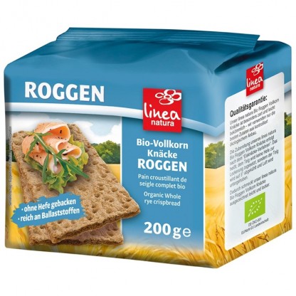 Paine crocanta din secara integrala bio 200g Linea Natura