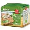 Paine crocanta din secara integrala si susan bio 200g Linea Natura