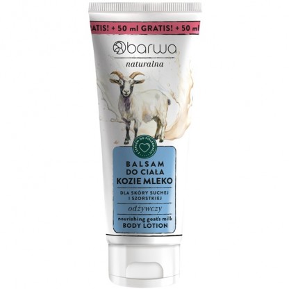 Balsam de corp cu lapte de capra 250ml Barwa Cosmetics