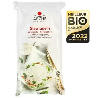 Taitei transparenti din amidon de mazare bio 200g Arche