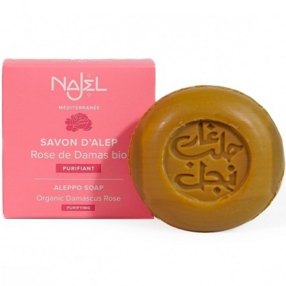 Sapun de Alep cu trandafir de Damasc 100g Najel