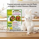 Vopsea naturala pentru oua de Pasti, ecologica 5 culori Nawaro Okonorm