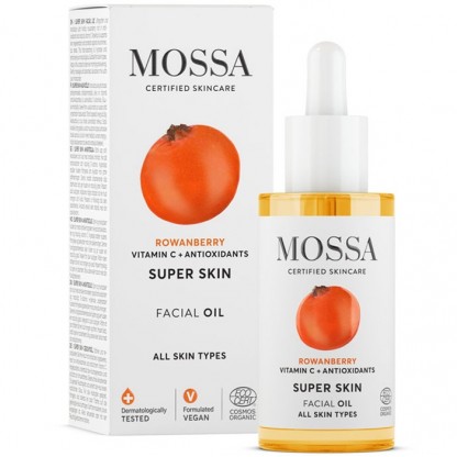 Ulei facial cu vitamina C si antioxidanti Super Skin 30ml Mossa
