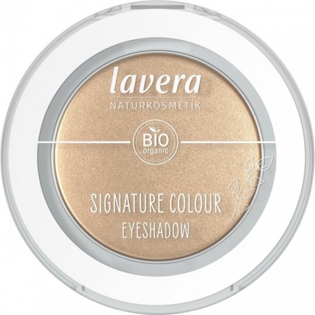 Fard de pleoape bio Signature Colour, Dazzling Gold 08 Lavera 2g