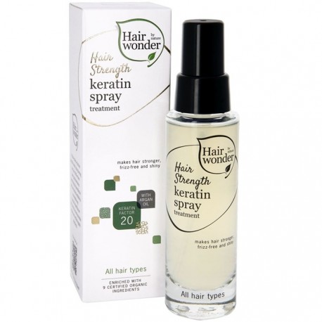 Spray pentru par cu keratina provitamina B5 si ulei de argan 50ml Hairwonder