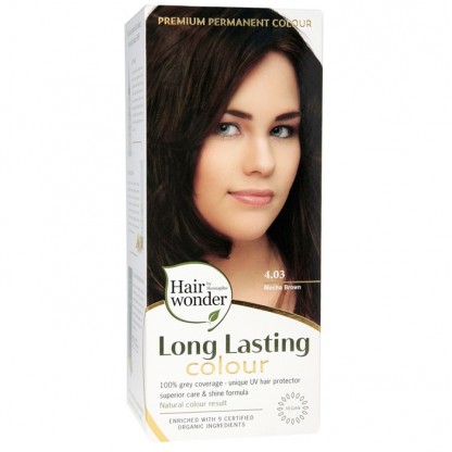 Vopsea de par Long Lasting Colour Mocha Brown 4.03 Hairwonder