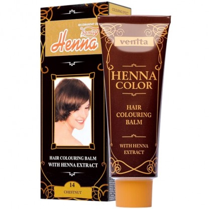 Balsam colorant Henna Sonia Nr 14 Castaniu 75g