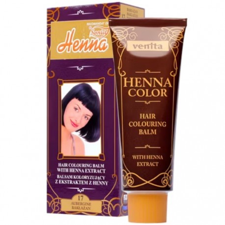 Balsam colorant Henna Sonia Nr 17 Violet 75g Kian Cosmetics
