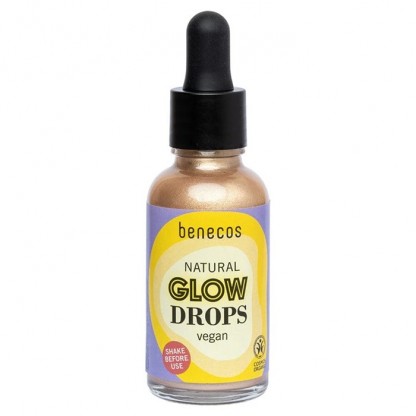 Natural Glow Drops elixir iluminator cu aloe 30ml Benecos
