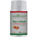 Zinc, seleniu si vitamina C naturala, imunitate puternica 90 capsule Health Nutrition