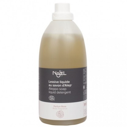 Detergent lichid pentru rufe cu sapun de Alep si trandafir 2L Najel
