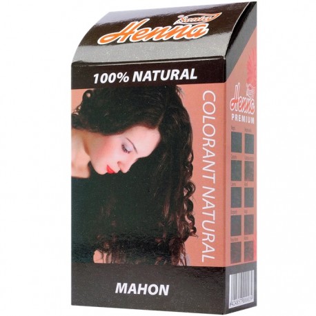Vopsea de par cu henna Mahon 100g Henna Sonia