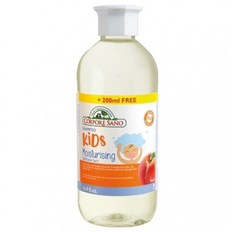 Sampon cu extract de piersica pentru copii 500ml Corpore Sano