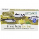 File de hering în crema bio de mustar si marar 200g Fontaine