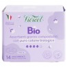Absorbante de zi din bumbac compostabil ecologic 4 picaturi 14buc Vivicot