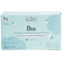 Protej slip dual form din bumbac compostabil ecologic 1 picatura 35buc Vivicot