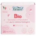 Protej slip din bumbac compostabil ecologic 1 picatura 20buc Vivicot