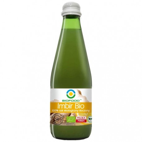 Suc de ghimbir bio, fara zahar 300ml Biofood